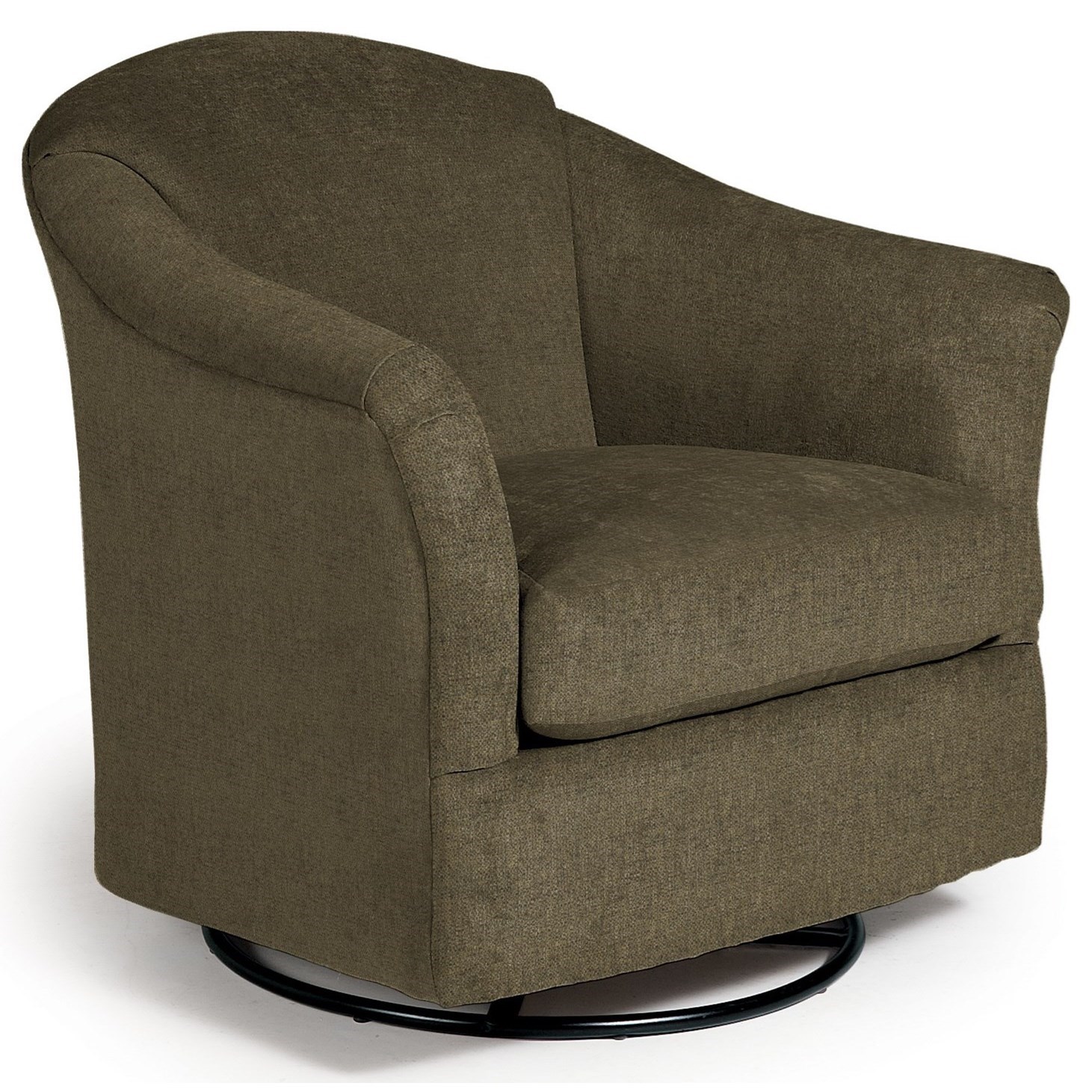 Best Home Furnishings Darby 2877 21953C Darby Swivel Glider Chair